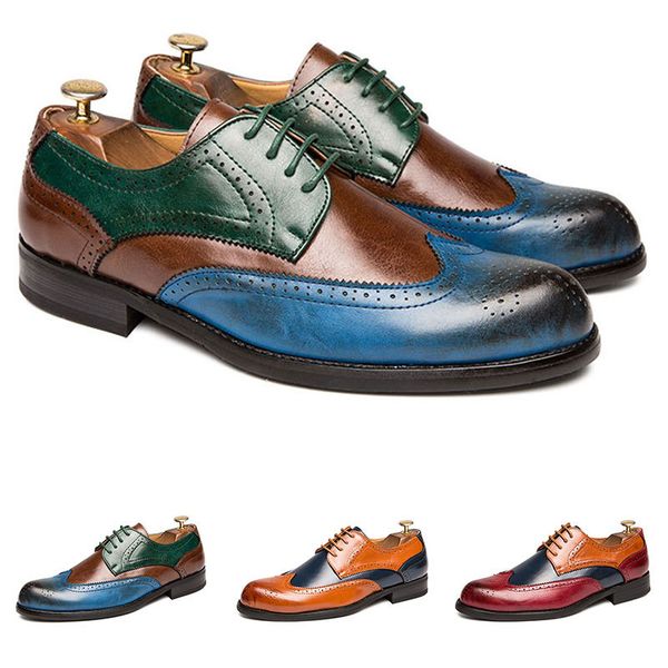large size mens dress shoes leather carved colorful business casual prom flat comfortable wedding good quality size 38-47 four, Black
large size mens dress shoes leather carved colorful business casual prom flat comfortable wedding good quality size 38-47 four, Black