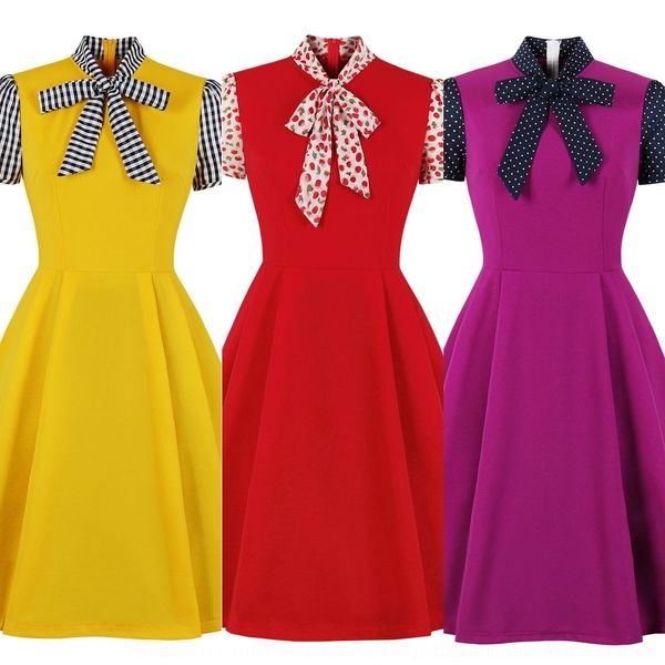 vgcnk new 2020 summer women's slim contrast women's butterfly bow 2187 2020 new sale summer color dress slim contrast color eleg, Black;gray
vgcnk new 2020 summer women's slim contrast women's butterfly bow 2187 2020 new sale summer color dress slim contrast color eleg, Black;gray