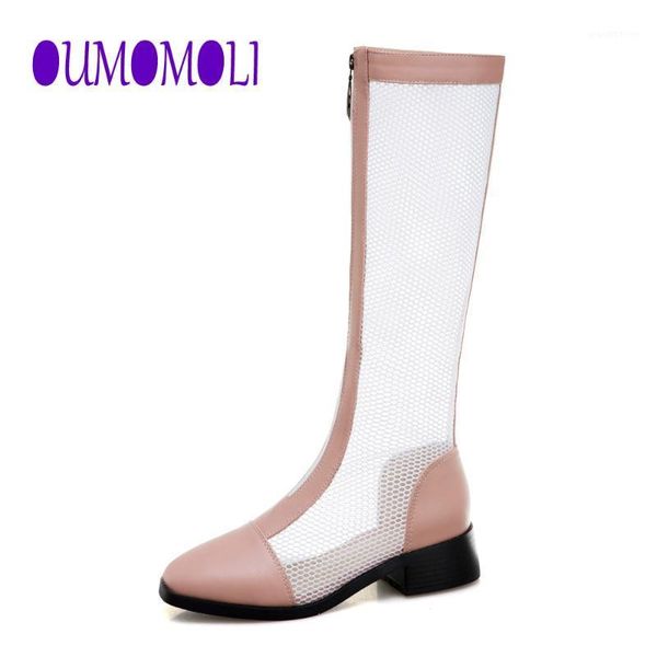 boots 2021 mesh mid calf women med heel sandals zipper summer breathable shoes woman fashion ladies high q3351, Black
boots 2021 mesh mid calf women med heel sandals zipper summer breathable shoes woman fashion ladies high q3351, Black