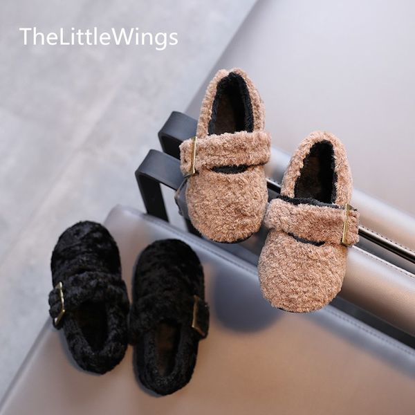 children's autumn and winter 2020 new outdoor fashion lazy fur girl princess flat shoes 3-5 years old home slippers, Black
children's autumn and winter 2020 new outdoor fashion lazy fur girl princess flat shoes 3-5 years old home slippers, Black