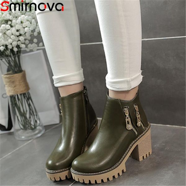 boots smirnova est arrive 2021 zipper women winter square heel round toe fashion ladies casual platform ankle, Black
boots smirnova est arrive 2021 zipper women winter square heel round toe fashion ladies casual platform ankle, Black