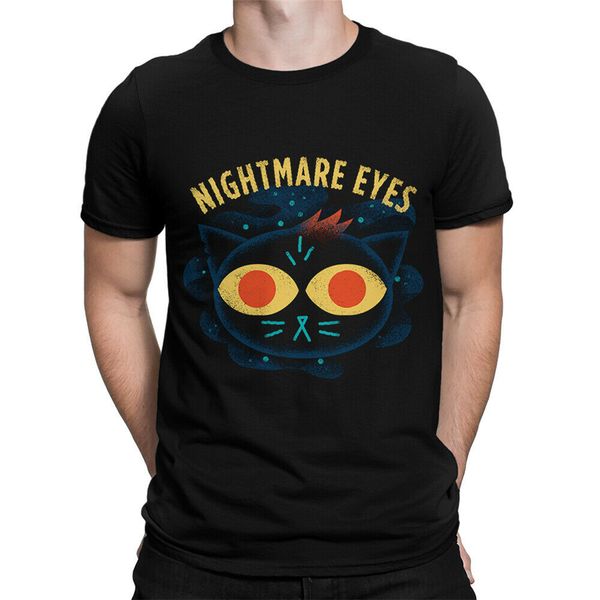 дизайнеры балахона night in the woods кошмар eyes премиум хлопок подарки забавных футболок толстовки