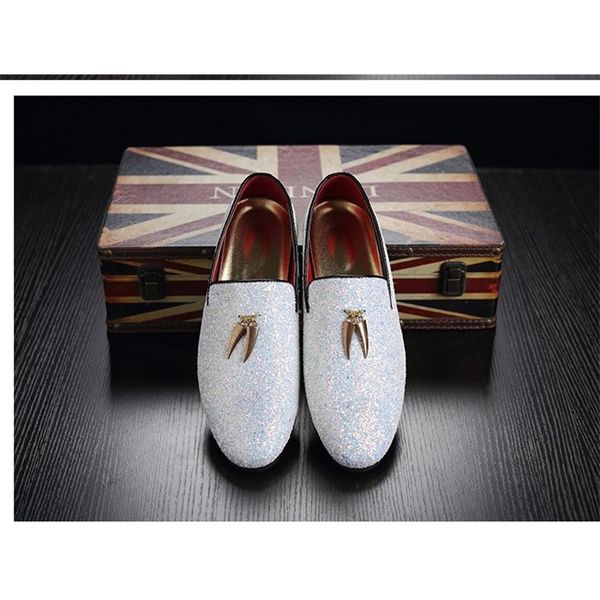 2020 spring men's white summer wedding leather slide in causal shoes apartments a78l, Black
2020 spring men's white summer wedding leather slide in causal shoes apartments a78l, Black