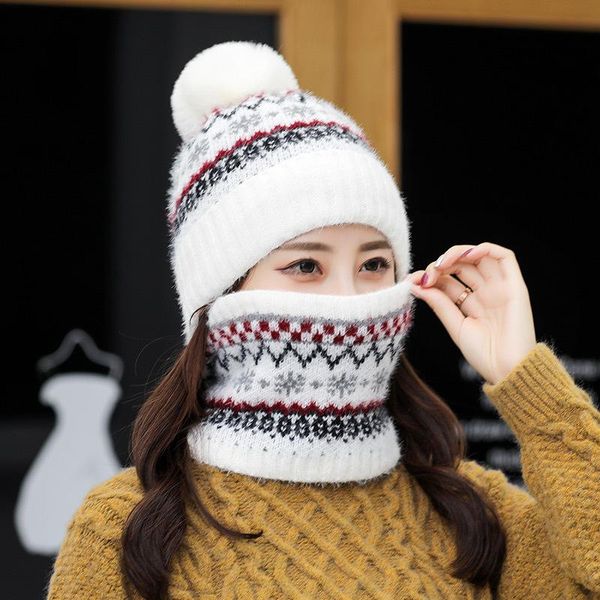 hats, scarves & gloves sets 2021 autumn winter women knihats scarf thick warm skullies beanies female bonnet caps outdoor hat and ring colla, Blue;gray
hats, scarves & gloves sets 2021 autumn winter women knihats scarf thick warm skullies beanies female bonnet caps outdoor hat and ring colla, Blue;gray