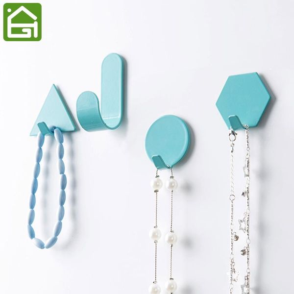 hooks & rails 4 pcs set self-adhesive wall mounted hook living room bedroom metal decorative key
hooks & rails 4 pcs set self-adhesive wall mounted hook living room bedroom metal decorative key