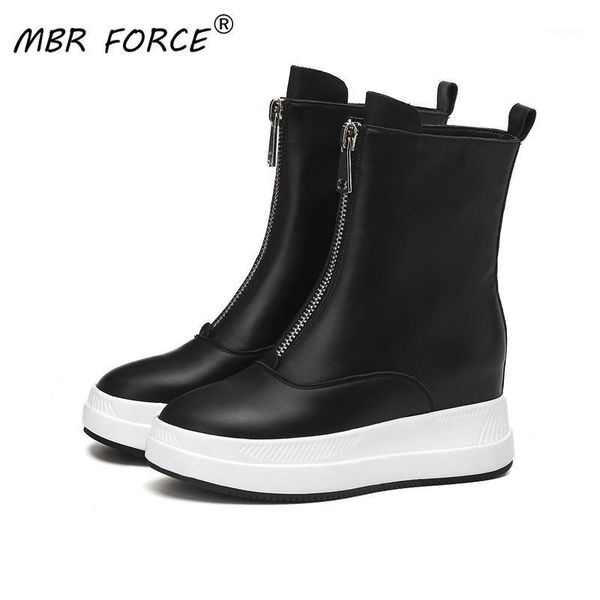 mbr force fashion cowhide european and american style zipper thick bottom simple and versatile ankle boots black1, Black
mbr force fashion cowhide european and american style zipper thick bottom simple and versatile ankle boots black1, Black