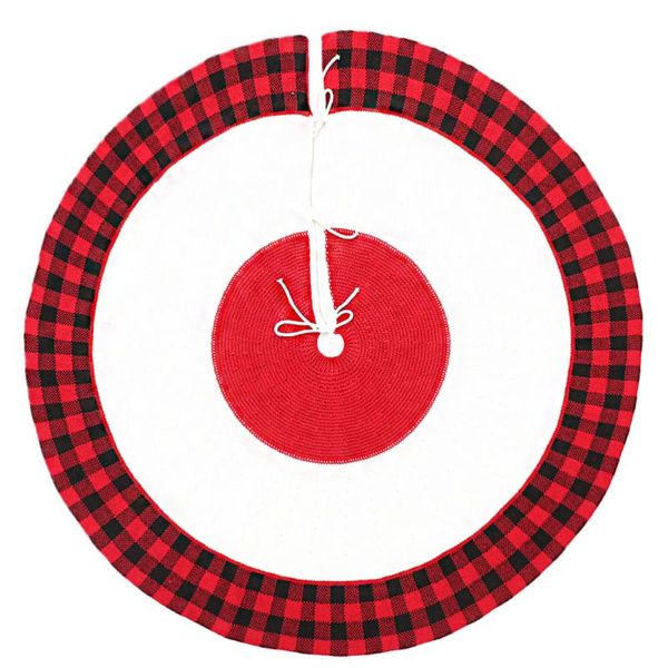 1pc xmas tree skirt knitted chic novel creative christmas tree skirt apron carpet decoration
1pc xmas tree skirt knitted chic novel creative christmas tree skirt apron carpet decoration