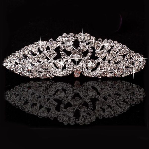 new arrive bridal crystal rhinestone comb tiara headband crown wedding prom pageant jewelry for women 2021, Golden;silver
new arrive bridal crystal rhinestone comb tiara headband crown wedding prom pageant jewelry for women 2021, Golden;silver