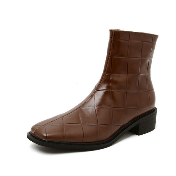 arrival 2021 new feminine genuine thick heels toe solid autumn boots 1 d12q, Black
arrival 2021 new feminine genuine thick heels toe solid autumn boots 1 d12q, Black