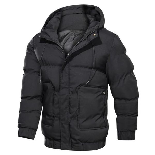 men winter parkas jackets hooded and zipper thicken warm coats fashion down jacket coat clothing kg-278, Black
men winter parkas jackets hooded and zipper thicken warm coats fashion down jacket coat clothing kg-278, Black
