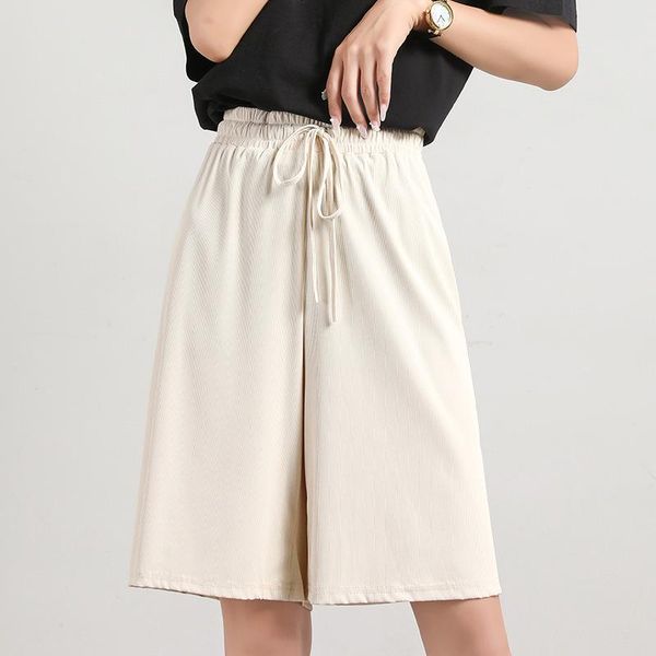 summer drawstring loose high waist shorts women high elasticity black wide leg shorts women breathable quick dry, White;black
summer drawstring loose high waist shorts women high elasticity black wide leg shorts women breathable quick dry, White;black