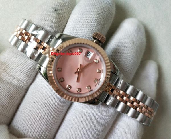 elling wristwatches 18038 18k rose gold stainless steel automatic movement 26mm ladies watch women's watches, Slivery;brown
elling wristwatches 18038 18k rose gold stainless steel automatic movement 26mm ladies watch women's watches, Slivery;brown
