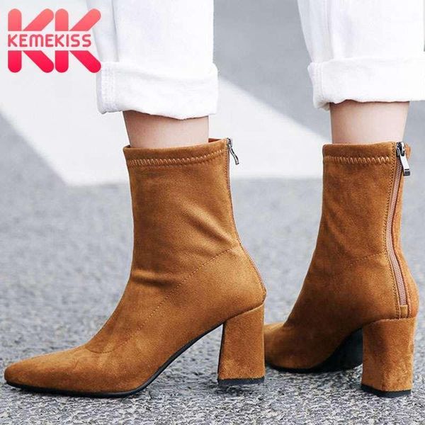 kemekiss square heel women ankle boots vintage style shoes women casual outdoor ladies office warm winter footwear size 31-441, Black
kemekiss square heel women ankle boots vintage style shoes women casual outdoor ladies office warm winter footwear size 31-441, Black