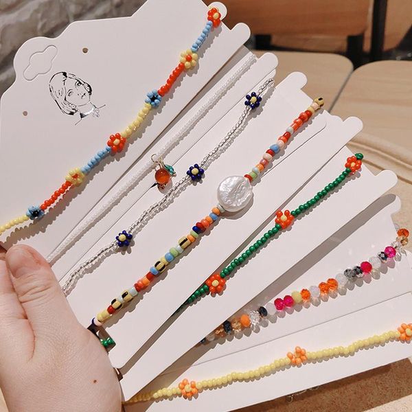 chokers uilz beaded necklace ins hand-woven small flowers daisies women chic clavicle choker aesthetic accessories cnl214, Golden;silver
chokers uilz beaded necklace ins hand-woven small flowers daisies women chic clavicle choker aesthetic accessories cnl214, Golden;silver