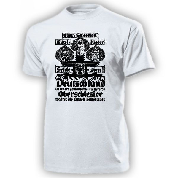 мужчины прохладный tee shirt oberschlesier wahret умереть einheit schlesiens mittelschlesien - футболка летняя футболка спортивная с капюшон
мужчины прохладный tee shirt oberschlesier wahret умереть einheit schlesiens mittelschlesien - футболка летняя футболка спортивная с капюшон