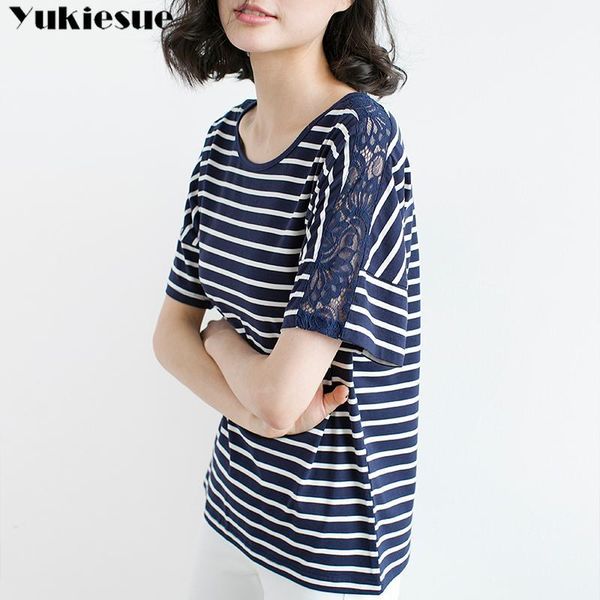 short sleeve t shirt female women's lace hollow out striped tshirt cotton 2020 summer tee shirt lady basic plus size1, White
short sleeve t shirt female women's lace hollow out striped tshirt cotton 2020 summer tee shirt lady basic plus size1, White