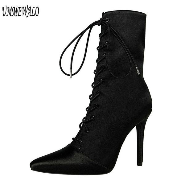 ummewalo голеностопного длина boots женщины моды остроконечные toe туфли на высоких каблуках зима ботильоны женская обувь 2362-63, Black
ummewalo голеностопного длина boots женщины моды остроконечные toe туфли на высоких каблуках зима ботильоны женская обувь 2362-63, Black