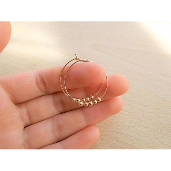 gold beads hoop earrings handmade vintage gold filled jewelry minimalist party pendientes oorbellen earrings for women, Golden;silver
gold beads hoop earrings handmade vintage gold filled jewelry minimalist party pendientes oorbellen earrings for women, Golden;silver