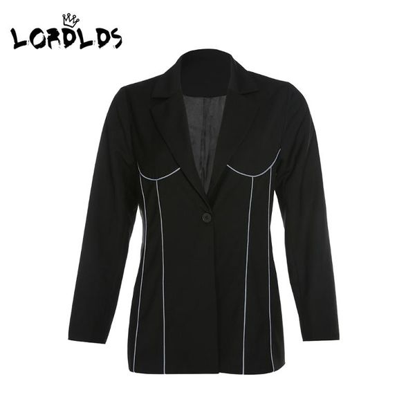 lordlds women black reflective jackets 2020 womens blazers long sleeve blazers and jacket coats outwear, White;black
lordlds women black reflective jackets 2020 womens blazers long sleeve blazers and jacket coats outwear, White;black