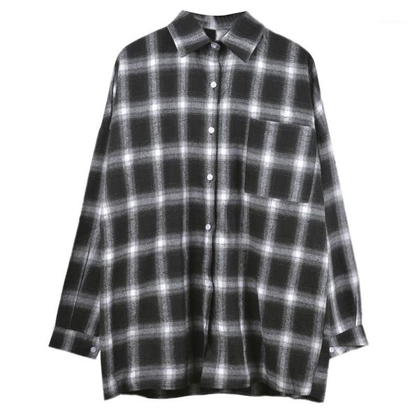 women's shirt 2020 new fashion female classic style blouses long sleeve plaid shirt cotton casual office blusas1, White
women's shirt 2020 new fashion female classic style blouses long sleeve plaid shirt cotton casual office blusas1, White