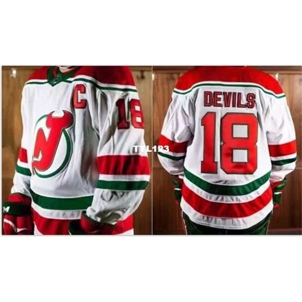 real 121 real full embroidery 2019 new jersey devils nico hischier new retro heritage uniform jersey or custom any name or number jersey, Black
real 121 real full embroidery 2019 new jersey devils nico hischier new retro heritage uniform jersey or custom any name or number jersey, Black