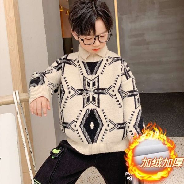 and wear sve wtern long sle autumn 20 winter fashion versatile children's sweater smk9, Blue
and wear sve wtern long sle autumn 20 winter fashion versatile children's sweater smk9, Blue
