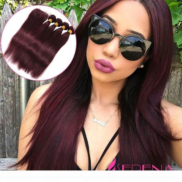 brazilian virgin hair with closure 4 bundles brazilian 99j straight hair with closure 4"x4 " lace closure with bundles human hair, Black;brown
brazilian virgin hair with closure 4 bundles brazilian 99j straight hair with closure 4"x4 " lace closure with bundles human hair, Black;brown