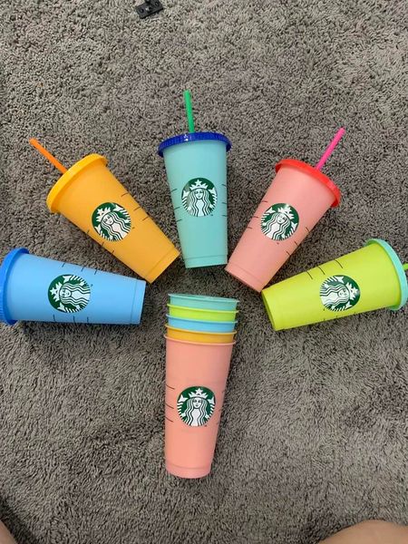 water bottle change tumblers plastic drinking juice cup with lip and straw magic coffee mug costom starbucks color changing plastic cup
water bottle change tumblers plastic drinking juice cup with lip and straw magic coffee mug costom starbucks color changing plastic cup