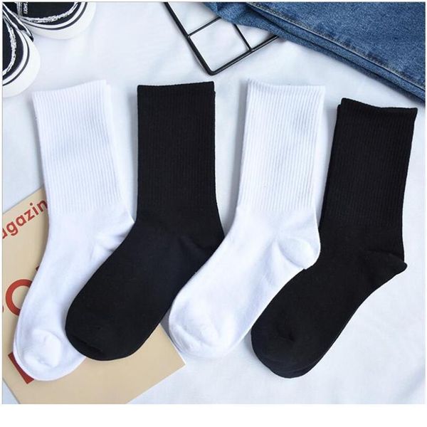 men's and women's long couple socks korean version of ins tide classic wild sports style cotton solid color tu qylulk, Black
men's and women's long couple socks korean version of ins tide classic wild sports style cotton solid color tu qylulk, Black