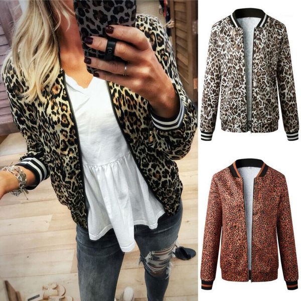 women leopard print zipper up sweatshirt coat ladies long sleeve jacket outwear1, Black;brown
women leopard print zipper up sweatshirt coat ladies long sleeve jacket outwear1, Black;brown
