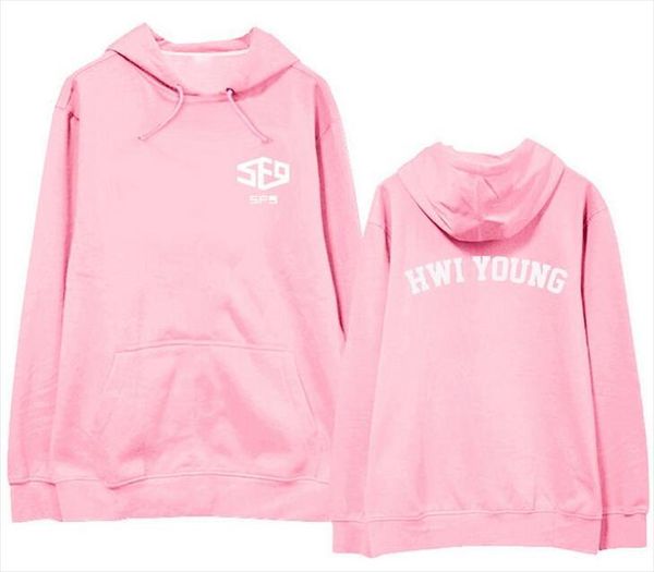 new arrival sf9 sensational feeling 9 member name printing pink sweatshirt for kpop fans zuho tae yong thin loose hoodies, Black
new arrival sf9 sensational feeling 9 member name printing pink sweatshirt for kpop fans zuho tae yong thin loose hoodies, Black