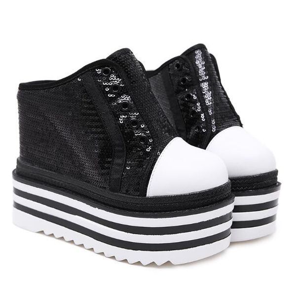 2020 inches three lower thickness half women's slippers off high muffin slacker shoes yxpc, Black
2020 inches three lower thickness half women's slippers off high muffin slacker shoes yxpc, Black