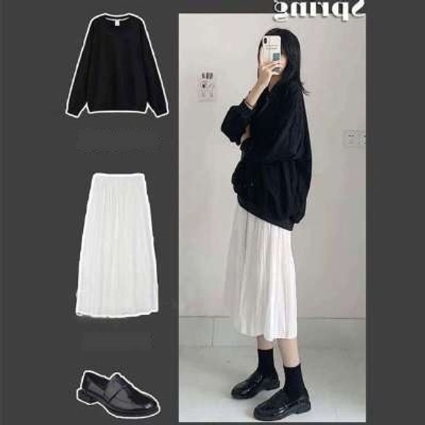 2020 small autumn women's wear with fried skirt sweater street sweater + skirt fashion show high and thin two-piece suit fashion qdkhv, Gray
2020 small autumn women's wear with fried skirt sweater street sweater + skirt fashion show high and thin two-piece suit fashion qdkhv, Gray