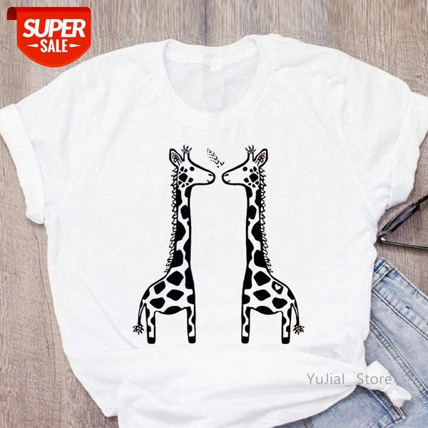 Giraffes In Love Funny Women Tshirts A Valentine'S Day Gift Print T Shirt Femme Harajuku Kawaii Clothes Summer Tops Tee Shirt #SL4V, White
Giraffes In Love Funny Women Tshirts A Valentine'S Day Gift Print T Shirt Femme Harajuku Kawaii Clothes Summer Tops Tee Shirt #SL4V, White