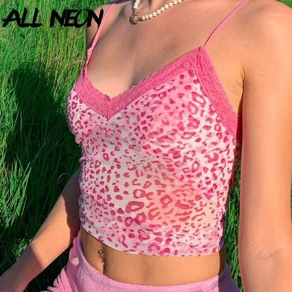 allneon e-girl y2k pink leopard print v-neck with lace camis sweet fashion spaghetti strap backless summer crop 1, White
allneon e-girl y2k pink leopard print v-neck with lace camis sweet fashion spaghetti strap backless summer crop 1, White