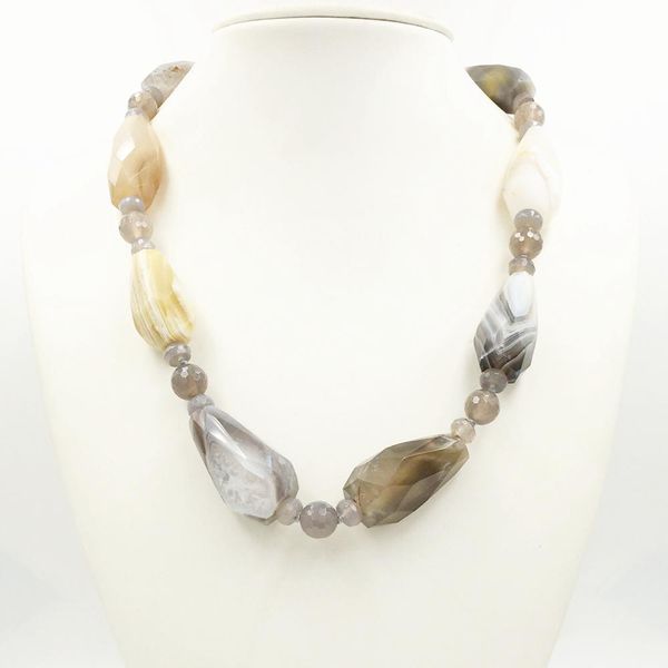 liiji unique stock sale agates onyx necklace basic style nice gift for women 52cm/21'' 0927, Silver
liiji unique stock sale agates onyx necklace basic style nice gift for women 52cm/21'' 0927, Silver