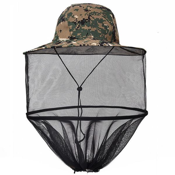 new camouflage outdoor fishing hat mosquito net beekeeping hat flying insects prevention cap folding bucket hats bee bug mesh hat, Black;white
new camouflage outdoor fishing hat mosquito net beekeeping hat flying insects prevention cap folding bucket hats bee bug mesh hat, Black;white