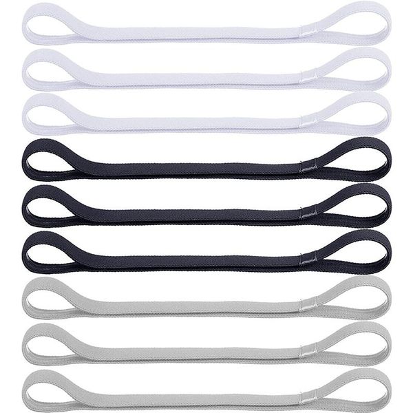 9 pieces slip elastic sport headbands elastic silicone grip exercise hair and sweatbands for football,basketball,yoga and tennis, Yellow;black
9 pieces slip elastic sport headbands elastic silicone grip exercise hair and sweatbands for football,basketball,yoga and tennis, Yellow;black