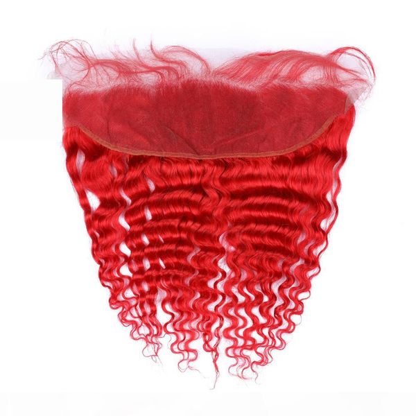 virgin peruvian human hair deep wave red colored ear to ear lace frontal bright red full frontals 13x4 lace closure with baby hairs, Black;brown
virgin peruvian human hair deep wave red colored ear to ear lace frontal bright red full frontals 13x4 lace closure with baby hairs, Black;brown