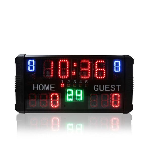 2020 high brightniess basketball scoreboard prrtable digital led electronic scoreboard for sports wall clocks red + blue + green
2020 high brightniess basketball scoreboard prrtable digital led electronic scoreboard for sports wall clocks red + blue + green