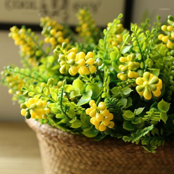 1bunch plastic berries fruit grass plant fake flower bouquet silk flower wedding arrangement home decoration 5 colours1
1bunch plastic berries fruit grass plant fake flower bouquet silk flower wedding arrangement home decoration 5 colours1
