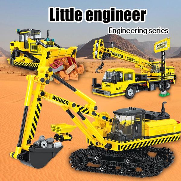 erbo city car engineering truck building blocks technics construction vehicle bulldozer crane creator bricks toys for kids yxlywe xhlove
erbo city car engineering truck building blocks technics construction vehicle bulldozer crane creator bricks toys for kids yxlywe xhlove