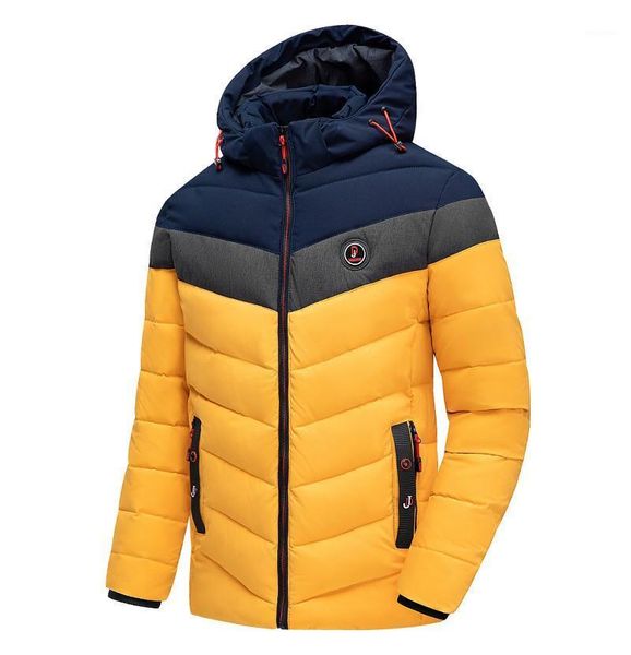 2020 winter men's fashion winter hooded long coat parka men's windproof plus velvet thick warm three-color stitching coat1, Black
2020 winter men's fashion winter hooded long coat parka men's windproof plus velvet thick warm three-color stitching coat1, Black