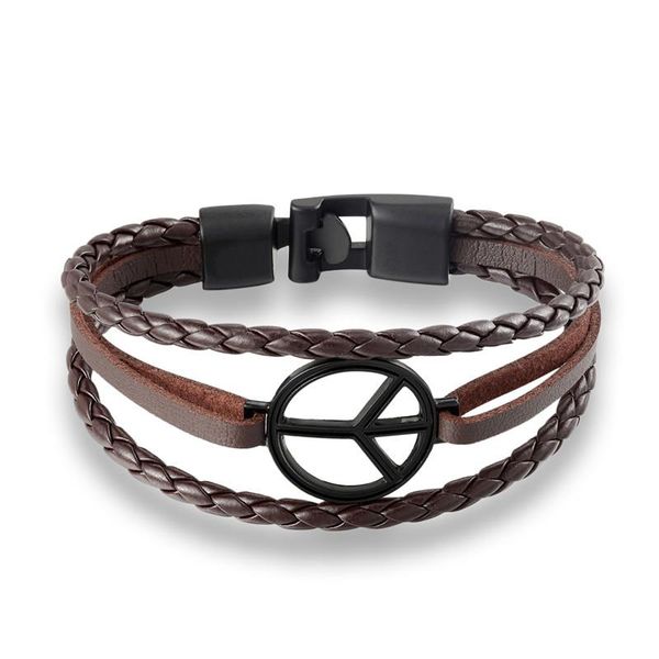mkendn 2017 new arrival fashion peace sign bracelet bangle genuine leather hand chain buckle friendship men women bracelet bbyorg alice_bag
mkendn 2017 new arrival fashion peace sign bracelet bangle genuine leather hand chain buckle friendship men women bracelet bbyorg alice_bag