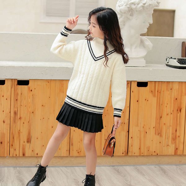pullover 2020 autumn mink fce new winter girls' middle and big children's foreign sle knitted bottomcoat xhyu, Blue
pullover 2020 autumn mink fce new winter girls' middle and big children's foreign sle knitted bottomcoat xhyu, Blue