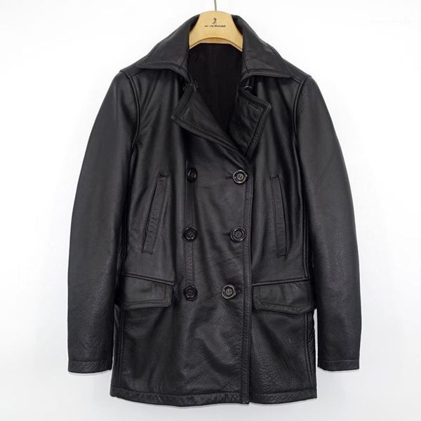 men's leather & faux 2021 black men long genuine pea plus size xxxxl real cowhide winter russian casual coat 1
men's leather & faux 2021 black men long genuine pea plus size xxxxl real cowhide winter russian casual coat 1