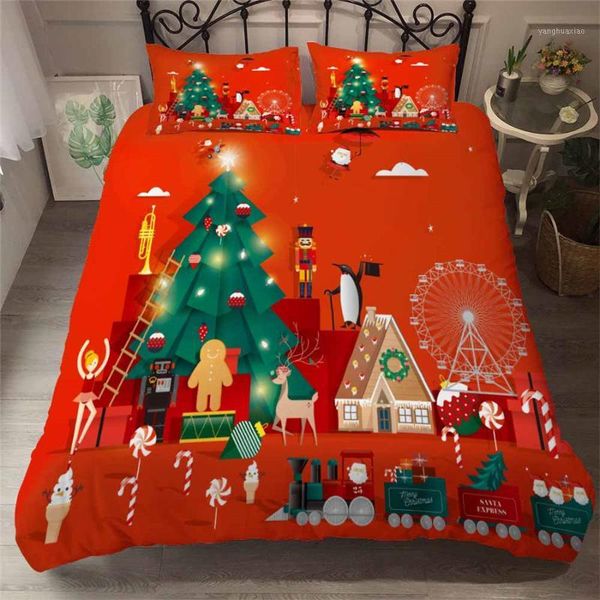 bedding sets helengili 3d set christmas print duvet cover bedcloth with pillowcase bed home textiles #yc-2211
bedding sets helengili 3d set christmas print duvet cover bedcloth with pillowcase bed home textiles #yc-2211