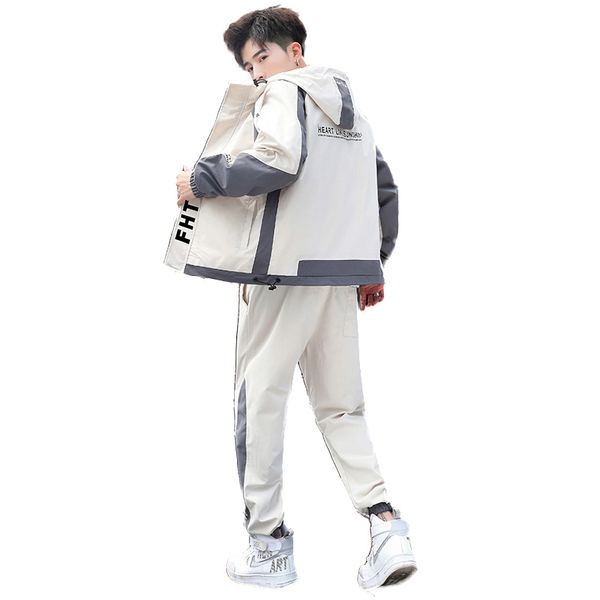 new men's tracksuit autumn man two-piece set sweat polyester overalls korean leisure suit plus size hooded jackets + pants
new men's tracksuit autumn man two-piece set sweat polyester overalls korean leisure suit plus size hooded jackets + pants