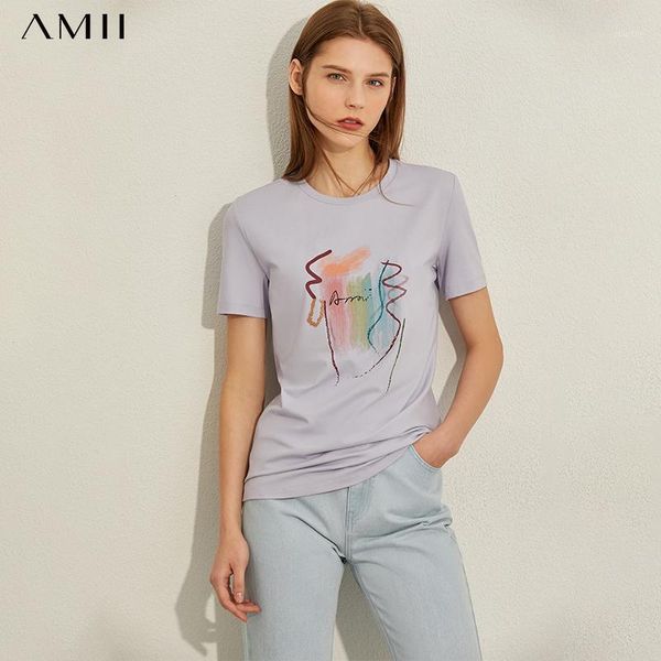 amii minimalism spring summer abstract print design women tshirt fashion oneck loose short sleeves female tshirt 120201101, White
amii minimalism spring summer abstract print design women tshirt fashion oneck loose short sleeves female tshirt 120201101, White
