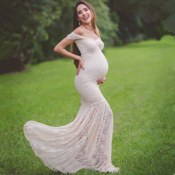 mermaid maternity lace dresses p shoot pregnant shoulderless pregnancy women clothes summer pgraphy baby shower dress lj201123, White
mermaid maternity lace dresses p shoot pregnant shoulderless pregnancy women clothes summer pgraphy baby shower dress lj201123, White